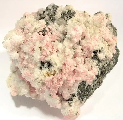 Rhodochrosite, Quartz image