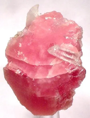 Rhodochrosite, Quartz image