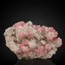 Rhodochrosite,  Quartz - image 1