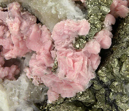 Rhodochrosite, Quartz, Pyrite - image 2