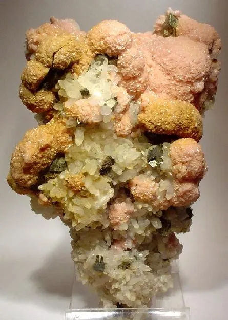 Rhodochrosite, Quartz, Pyrite - image 1