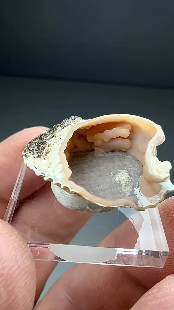 Rhodochrosite replacing Shell - image 2