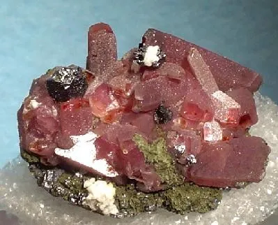 Rhodochrosite, Sphalerite image