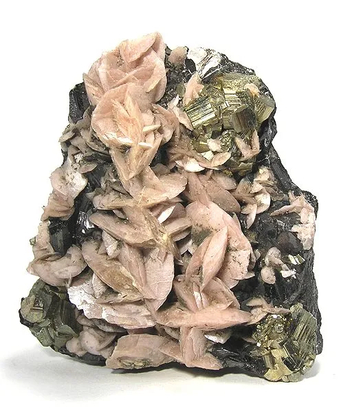 Rhodochrosite, Sphalerite image