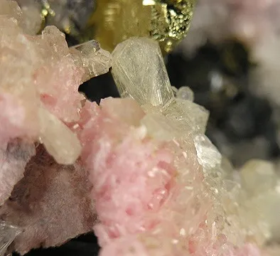 Rhodochrosite, Stilbite, Chalcopyrite, Sphalerite - image 2