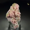 RHODOCHROSITE, STILBITE, QUARTZ, PYRITE from Bulgaria, Smolyan Province, Starnitsa deposit - image 1
