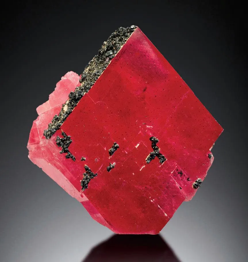 Rhodochrosite, Tetrahedrite image