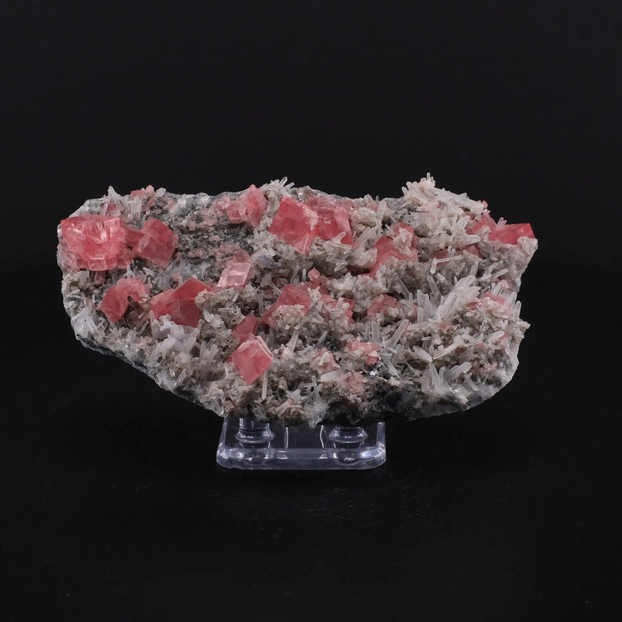 Rhodochrosite, Tetrahedrite, Quartz - image 2