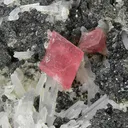 Rhodochrosite, Tetrahedrite, Quartz, Pyrite - image 2