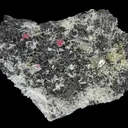 Rhodochrosite, Tetrahedrite, Quartz, Pyrite - image 1