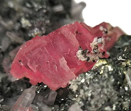 Rhodochrosite, Tetrahedrite, Quartz, Pyrite - image 2