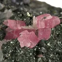 Rhodochrosite, Tetrahedrite, Quartz, Pyrite, Galena - image 1