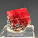 Rhodochrosite w Fluorite and Quartz - image 2