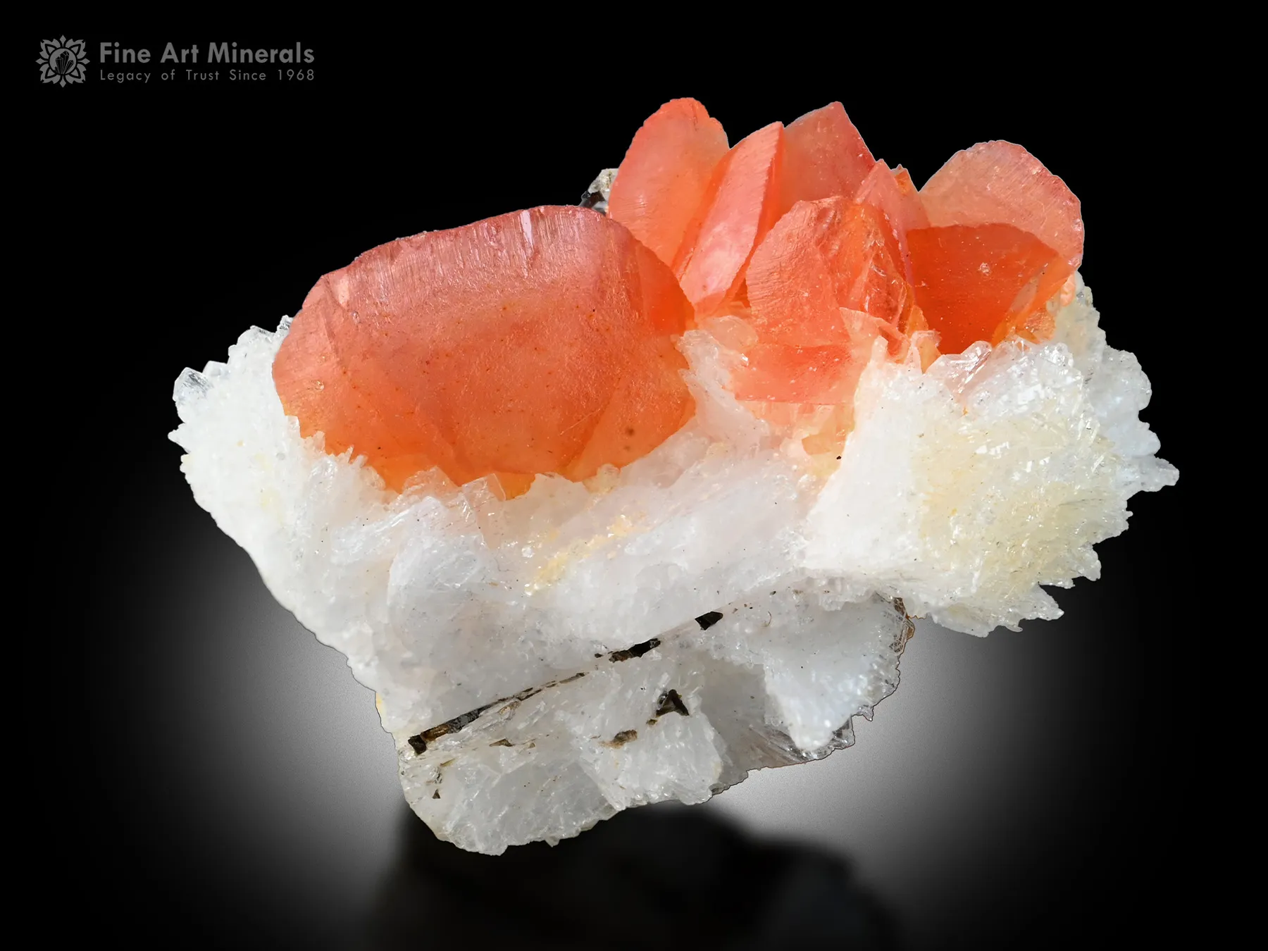 Rhodochrosite with Albite from Pakistan - image 1