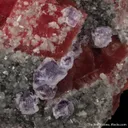 Rhodochrosite with Apatite and Fluorite - image 3