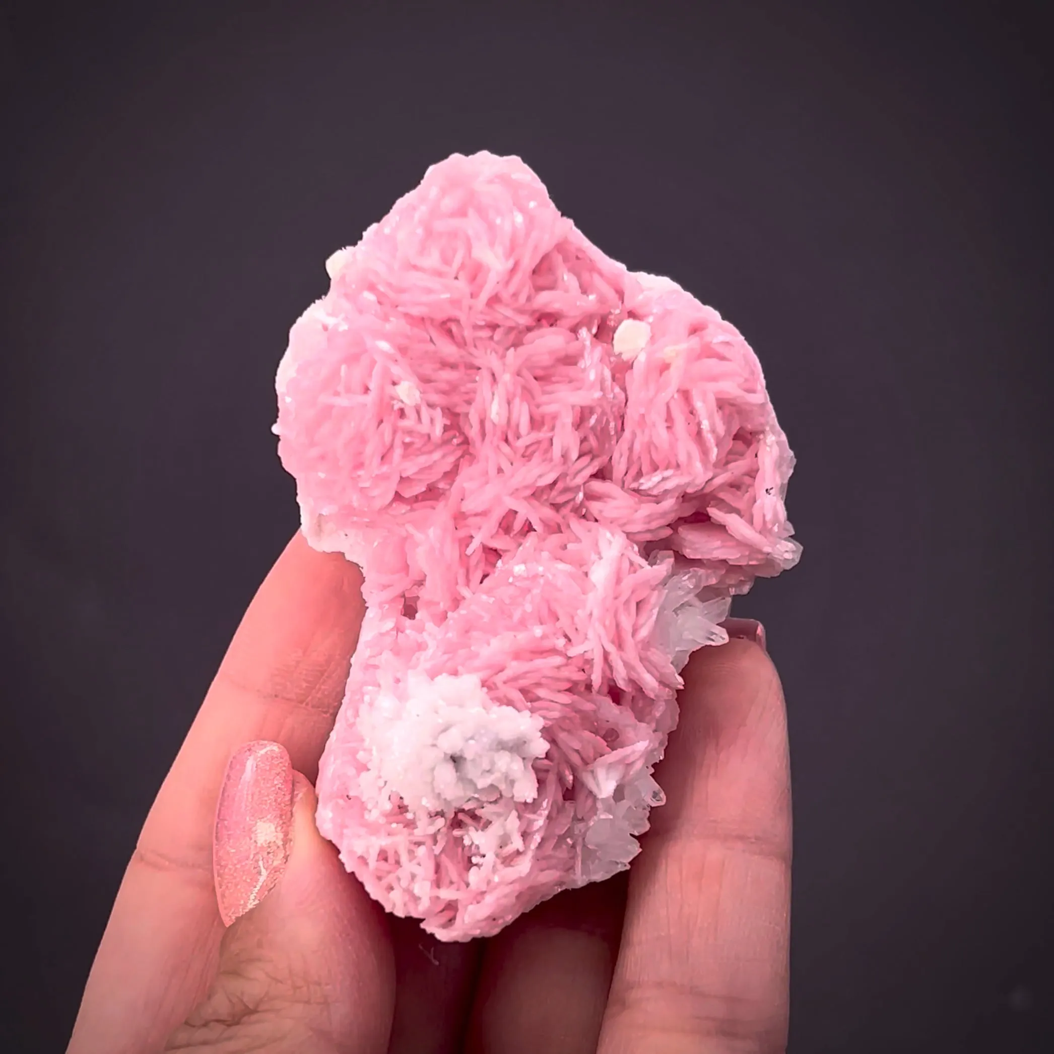 Rhodochrosite with Baryte - image 3