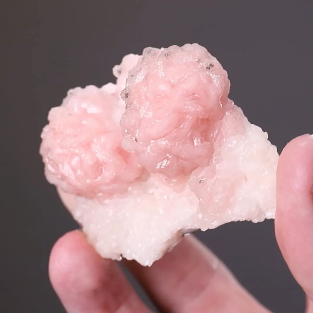 Rhodochrosite with Calcite - image 2
