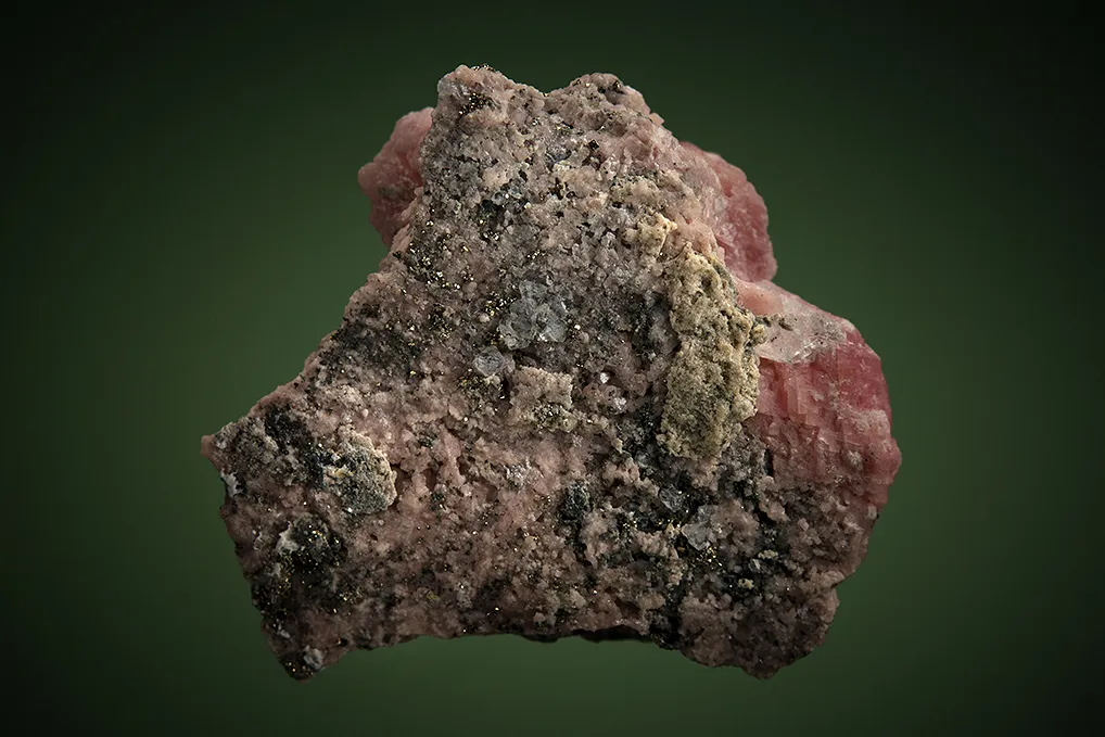 Rhodochrosite with Fluorite - image 2
