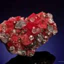 Rhodochrosite With Fluorite - image 3