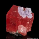 Rhodochrosite with Fluorite - image 1