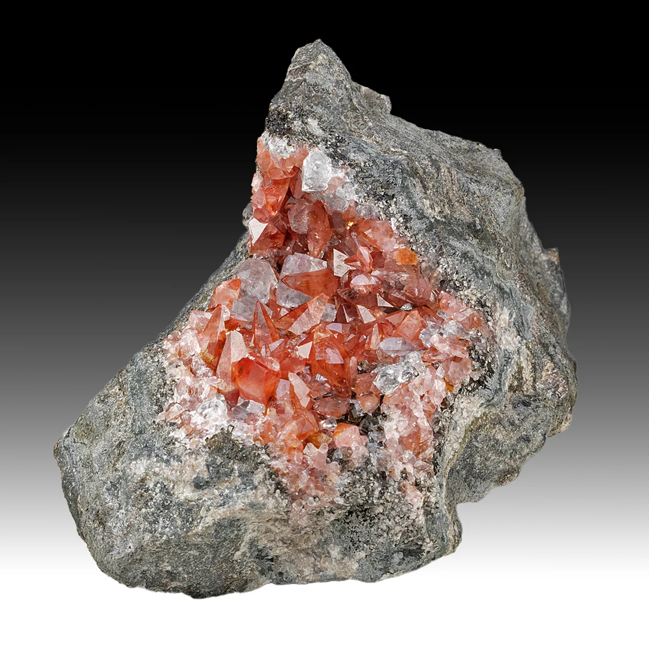 Rhodochrosite with Fluorite - image 2