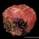 Rhodochrosite with Fluorite - image 1