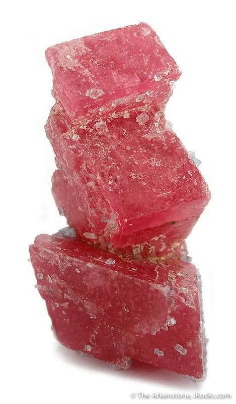 Rhodochrosite With Fluorite image