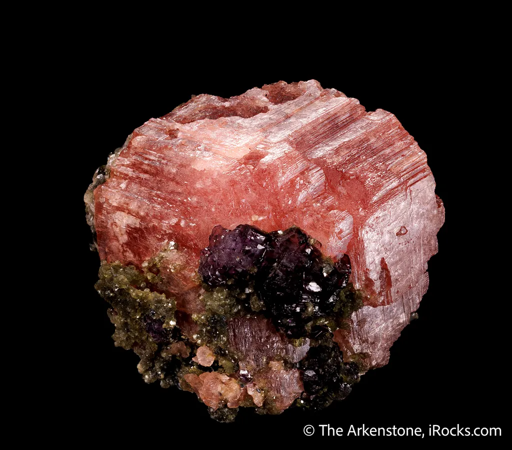Rhodochrosite with Fluorite - image 4