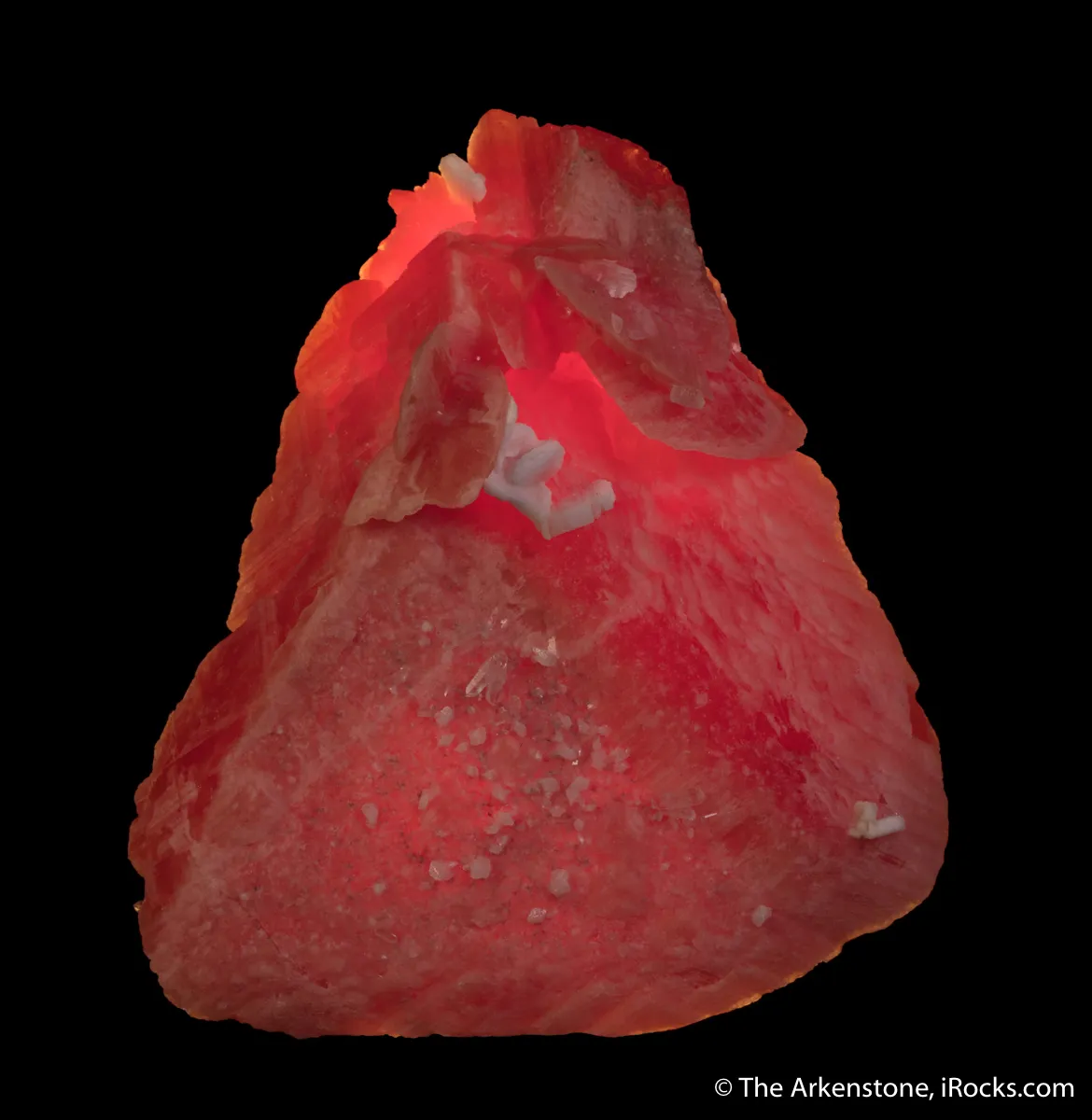 Rhodochrosite with Fluorite - image 1