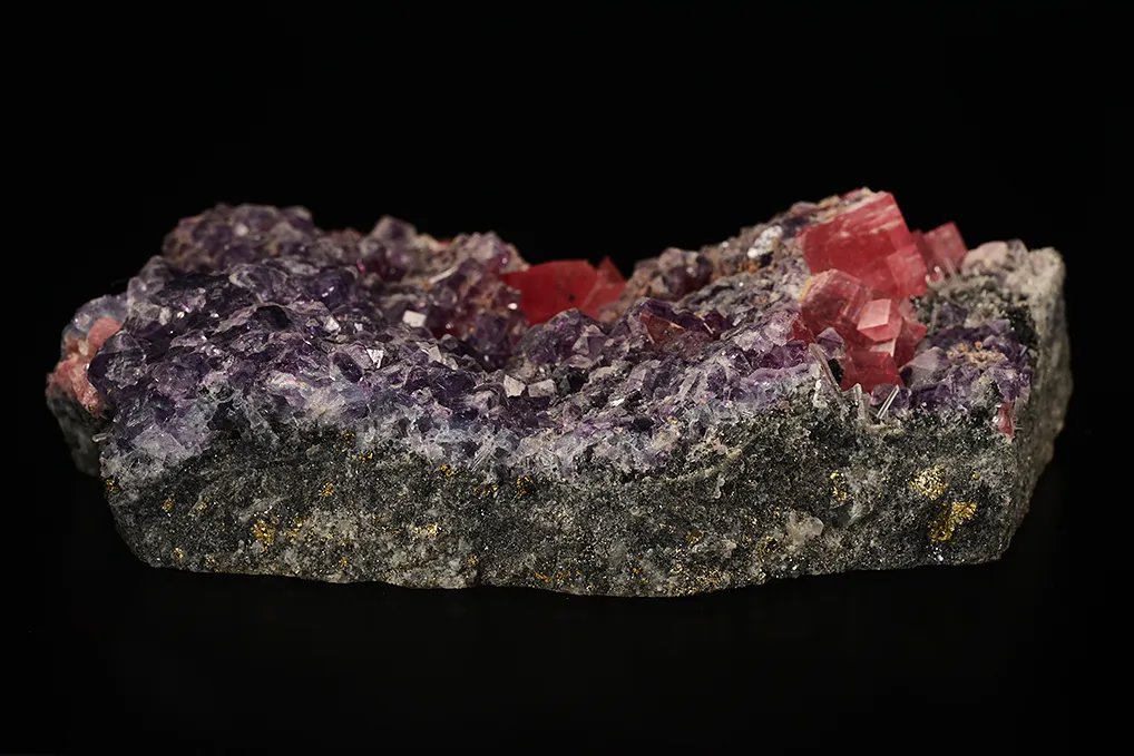 Rhodochrosite with Fluorite - image 5