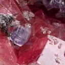 Rhodochrosite With Fluorite and Apatite - image 4