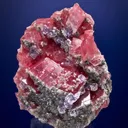 Rhodochrosite With Fluorite and Apatite - image 1