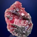 Rhodochrosite With Fluorite and Apatite - image 2