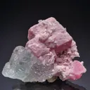 Rhodochrosite with Fluorite and Quartz - image 1