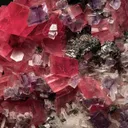 Rhodochrosite with Fluorite and Tetrahedrite - image 3