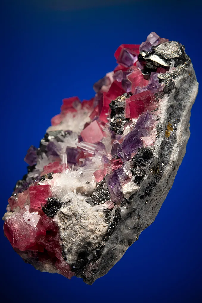 Rhodochrosite with Fluorite and Tetrahedrite - image 6