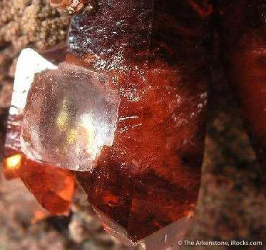 Rhodochrosite With Fluorite - image 2