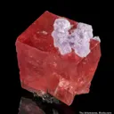 Rhodochrosite with Fluorite - image 2