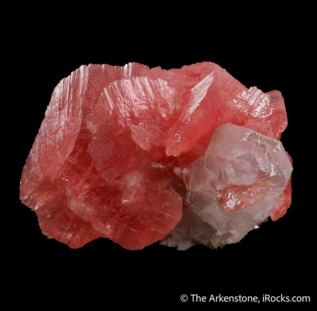Rhodochrosite with Fluorite - image 4