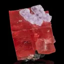 Rhodochrosite with Fluorite - image 3
