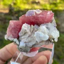 Rhodochrosite with Fluorite - image 7