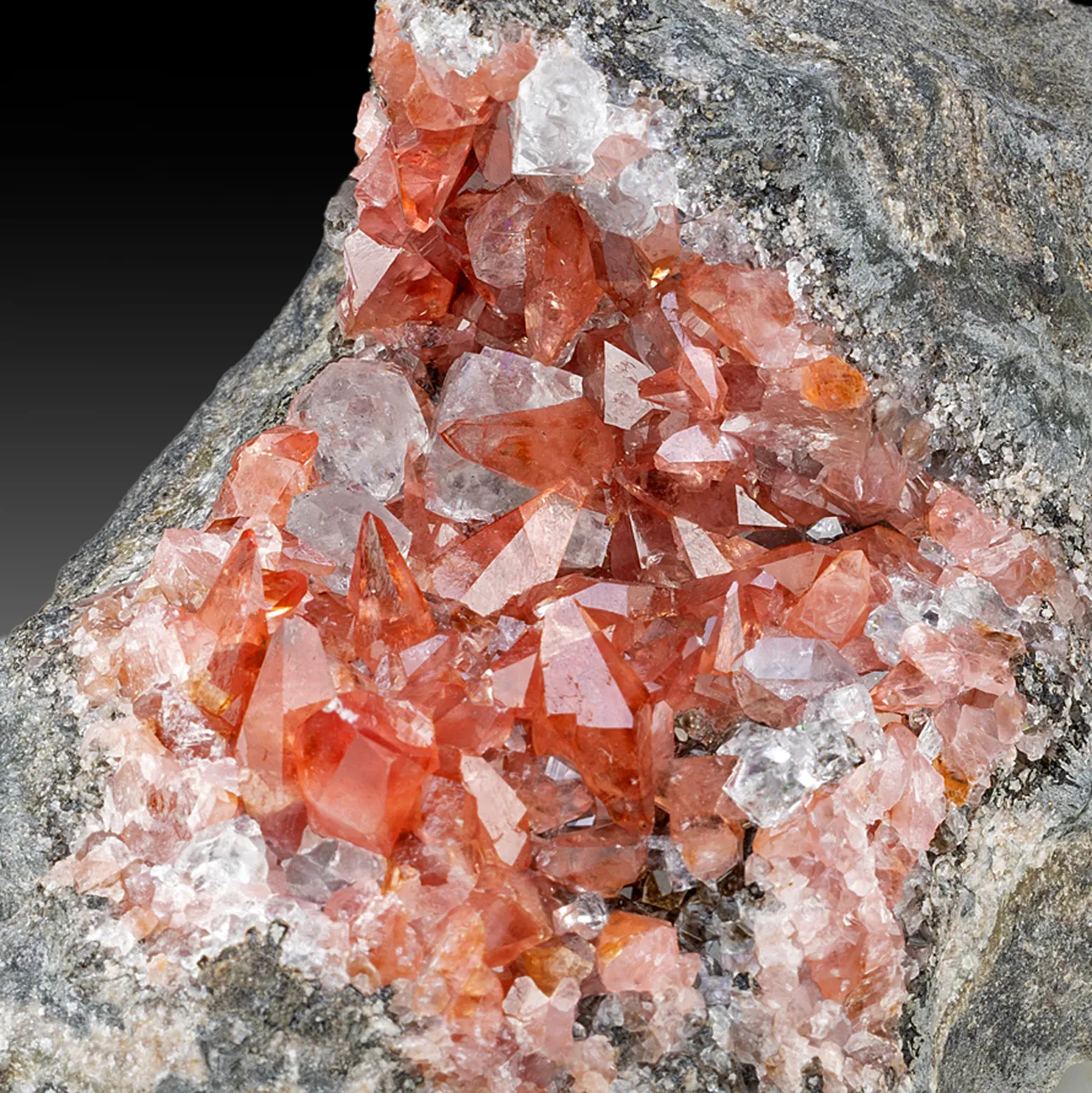 Rhodochrosite with Fluorite - image 1