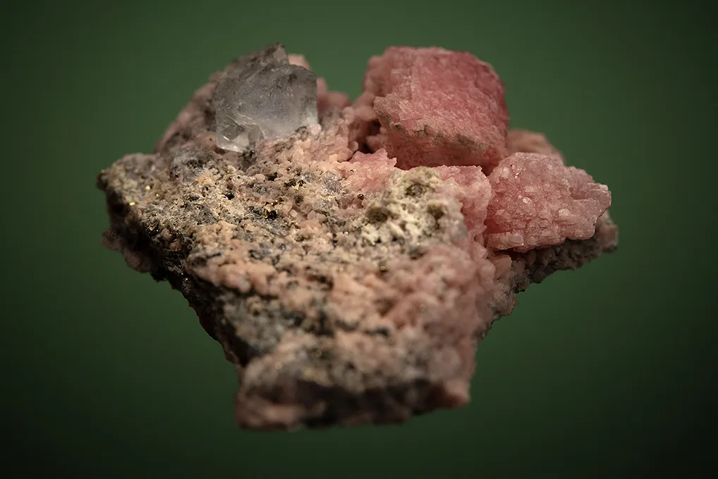 Rhodochrosite with Fluorite - image 4