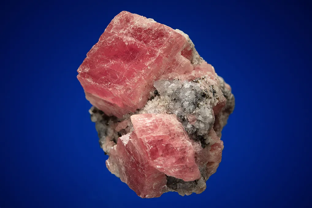 Rhodochrosite with Fluorite - image 4