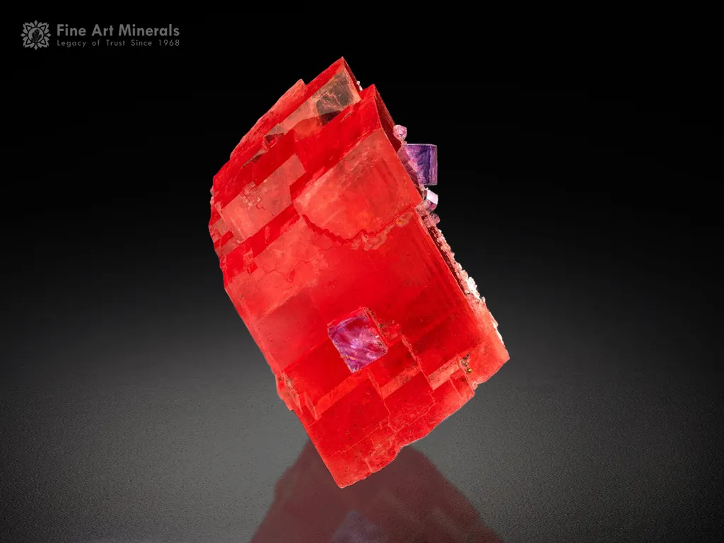 Rhodochrosite with Fluorite from USA - image 2