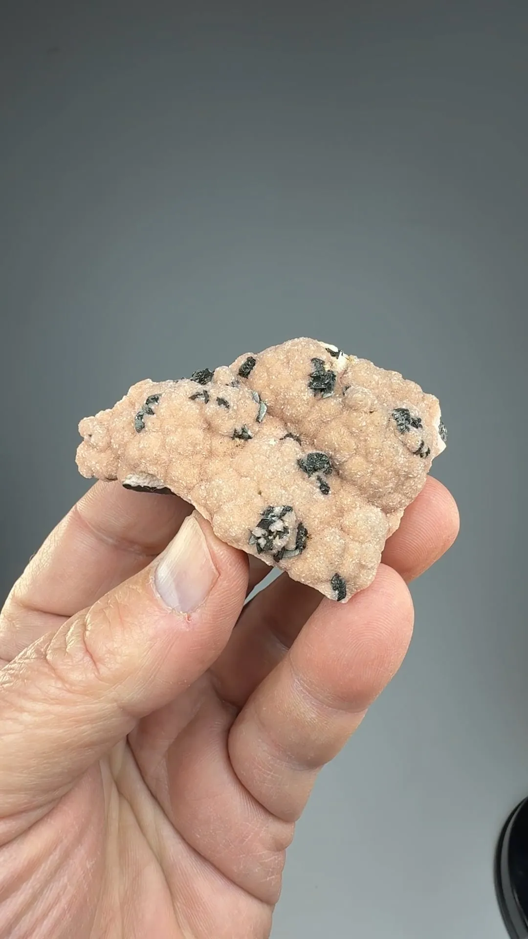 Rhodochrosite with Hausmannite, Manganite - image 2