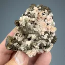 Rhodochrosite with Hisingerite-Neotocite - image 2