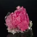 Rhodochrosite With Hubnerite and Quartz - image 4