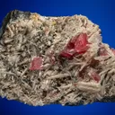 Rhodochrosite with Hübnerite and Quartz - image 1
