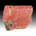 Rhodochrosite with Hubnerite, Quartz - image 1